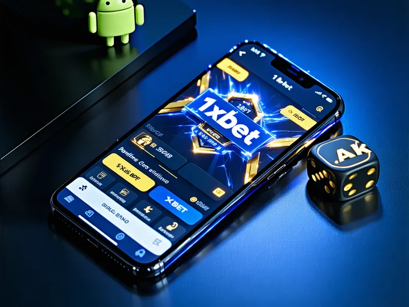 Hình ảnh minh họa ứng dụng 1xBet và file APK, nhấn mạnh tính tiện lợi và khả năng truy cập trên thiết bị di động.