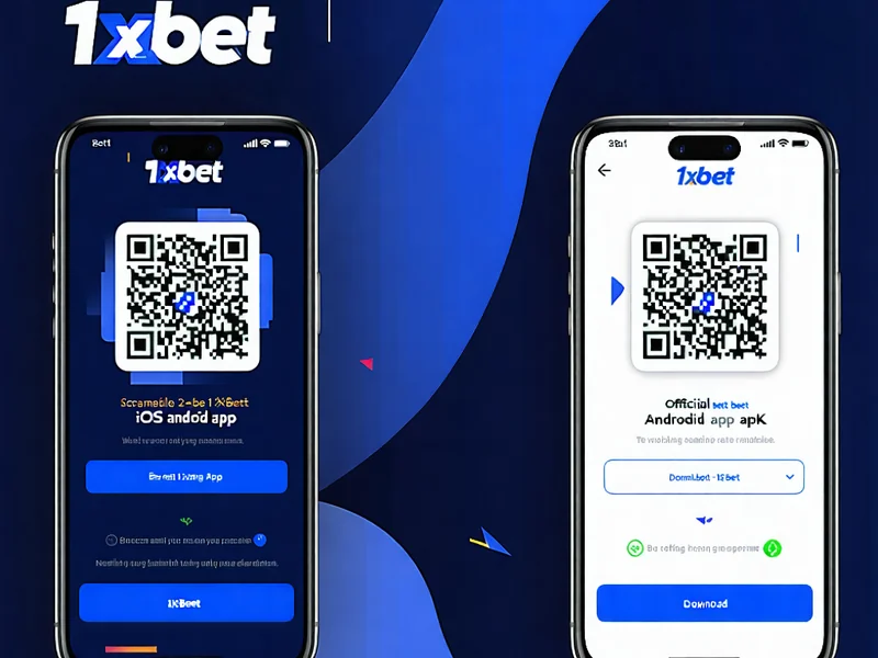 Tải ứng dụng 1xBet và 1xBet APK, quét mã QR để cài đặt