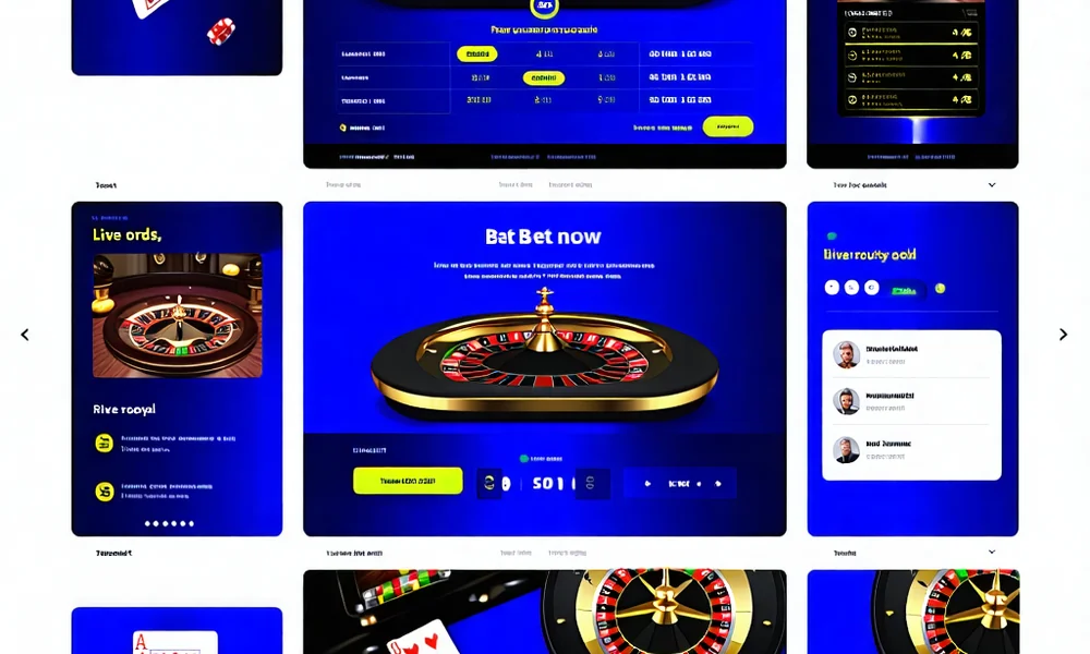 Giao diện ứng dụng 1xBet hiển thị các tính năng cá cược thể thao, casino trực tuyến và máy đánh bạc, làm nổi bật 1xBet app