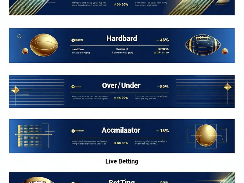 Các loại hình cá cược thể thao khác nhau có sẵn trên nền tảng 1xBet