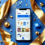 Biểu tượng ưu đãi độc quyền khi tải ứng dụng 1xBet