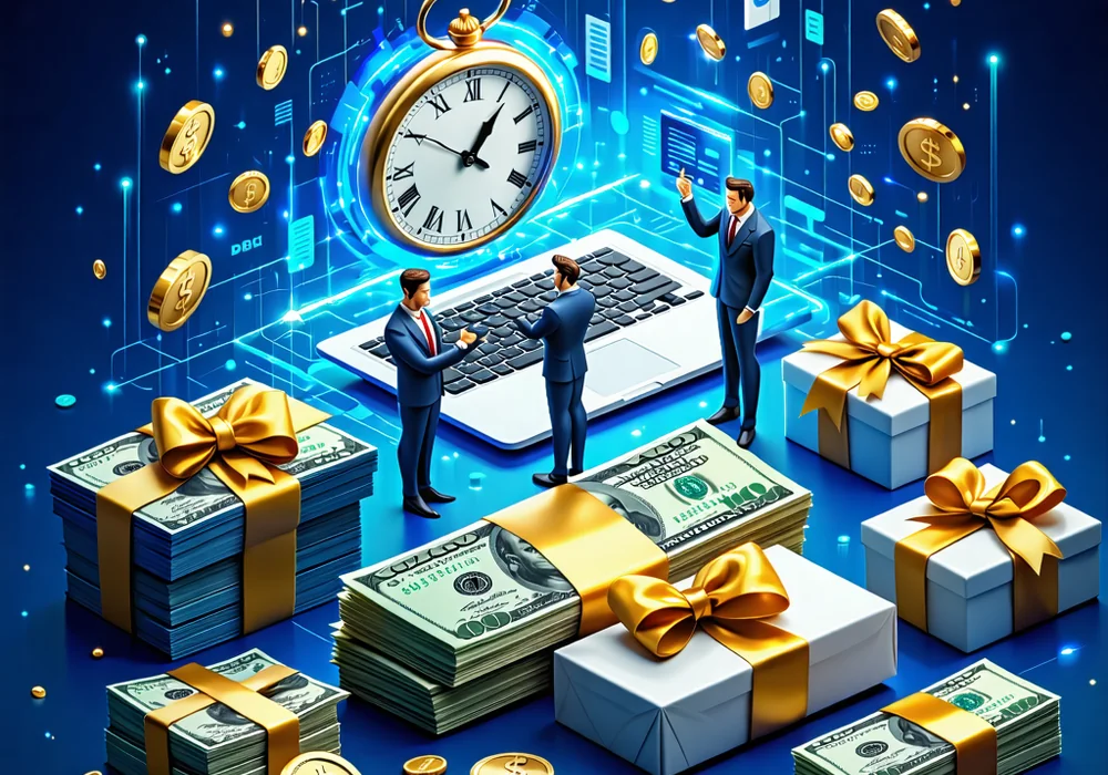 Hình ảnh minh họa các đặc quyền VIP của 1xBet như hoàn trả tiền mặt, quản lý cá nhân, rút tiền nhanh và quà tặng sang trọng
