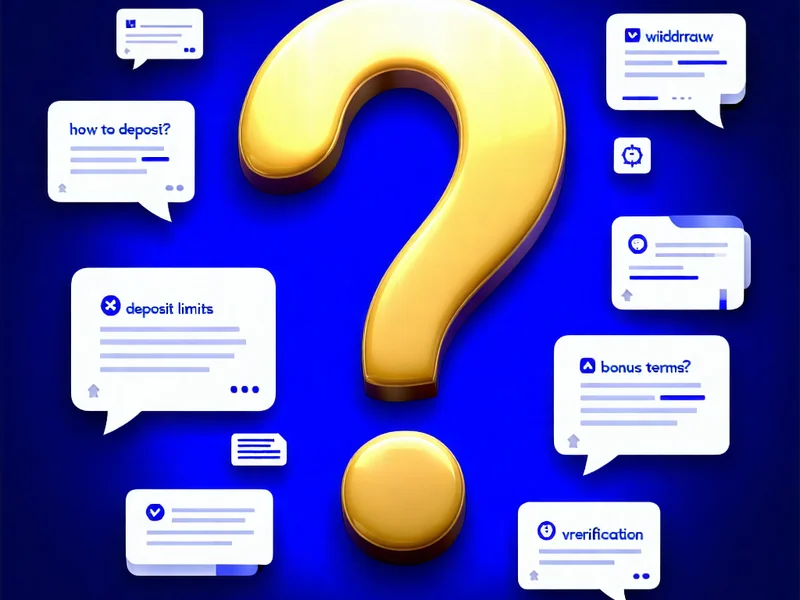 Biểu tượng câu hỏi thường gặp 1xBet