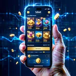 Biểu tượng điện thoại thông minh, thể hiện sự tiện lợi của 1xBet app