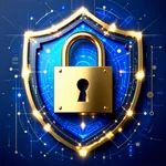 Biểu tượng ổ khóa an toàn, nhấn mạnh tính bảo mật của 1xBet app