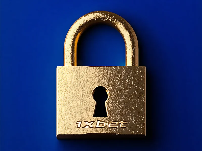 Biểu tượng bảo mật tài khoản 1xBet và khóa an toàn