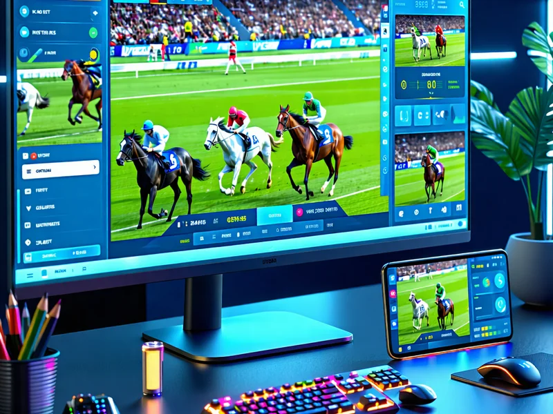 Hình ảnh minh họa các môn thể thao ảo trên 1xBet như bóng đá ảo, đua ngựa ảo