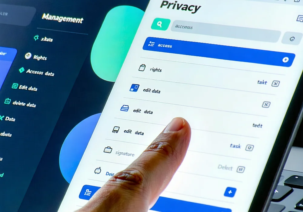 Biểu tượng minh họa các quyền của người dùng về dữ liệu cá nhân theo GDPR