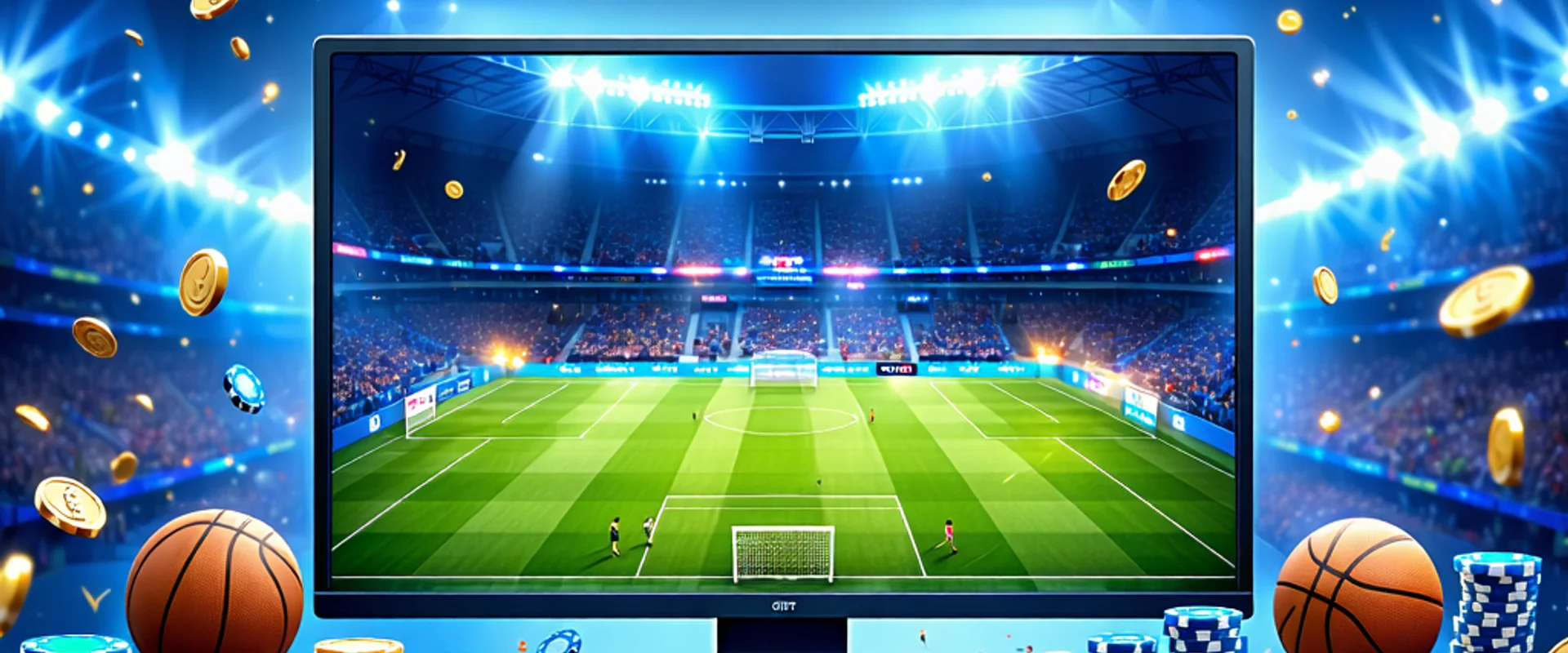 Giao diện 1xBet hiển thị các trận đấu thể thao trực tiếp