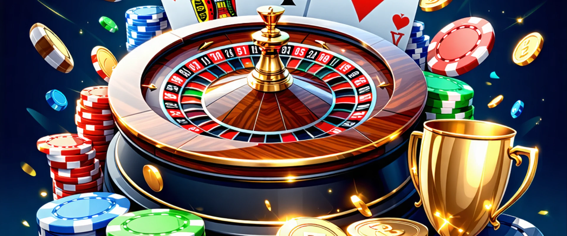 Hình ảnh tổng quan các loại trò chơi đa dạng trên 1xBet, với biểu tượng cá cược thể thao, casino trực tuyến và slot, thể hiện sự sôi động và chuyên nghiệp của nền tảng.