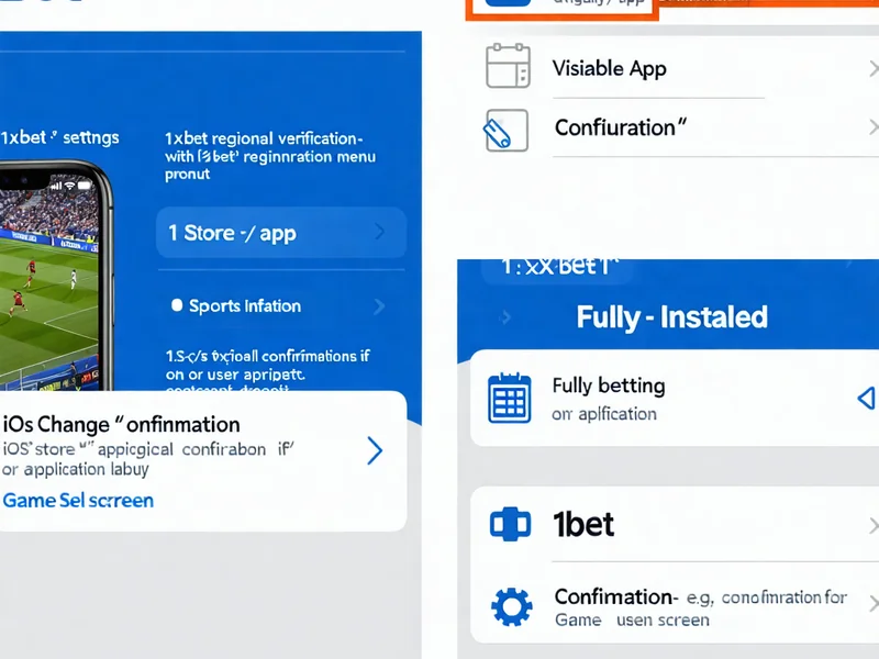 Hướng dẫn cài đặt ứng dụng 1xBet trên iPhone và iPad, bao gồm các bước tải từ App Store và thiết lập tài khoản