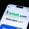 Nhập link vào 1xBet trên thanh địa chỉ trình duyệt