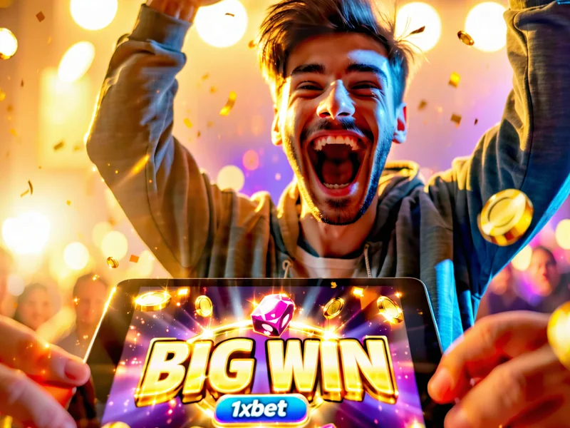Người chơi vui mừng khi thắng lớn tại trò chơi slot cổ điển 1xBet