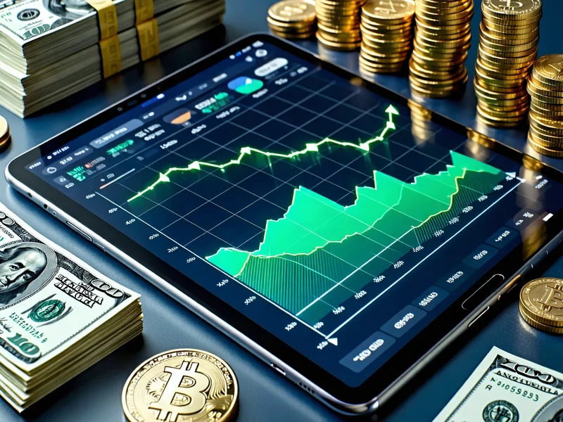 Biểu đồ tài chính và đồng tiền ảo tượng trưng cho cá cược tài chính 1xBet