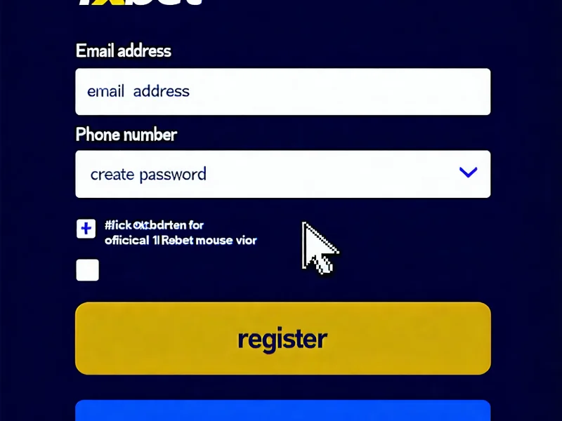 Quy trình đăng ký tài khoản 1xBet và cách truy cập link vào 1xBet an toàn