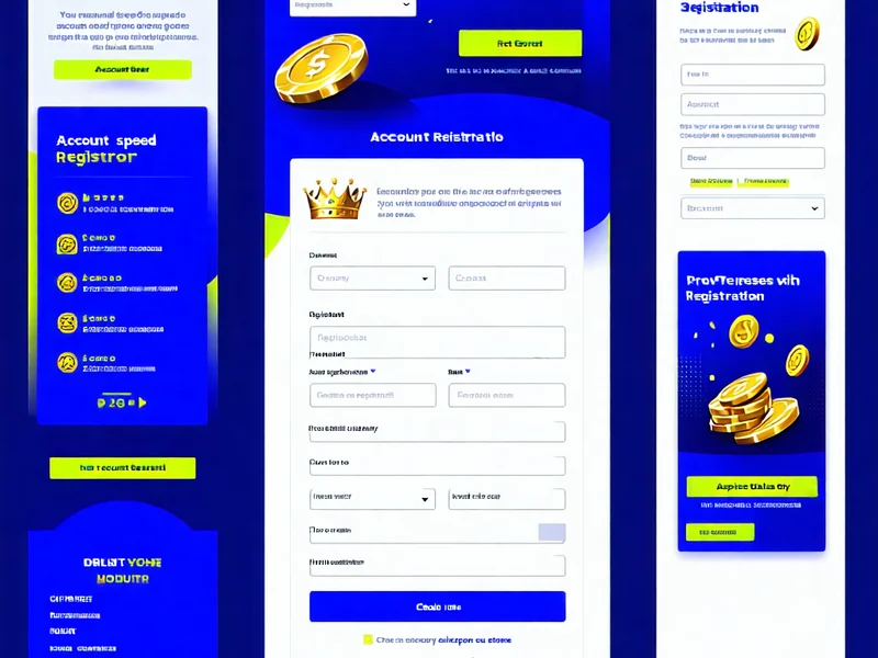Giao diện trang đăng ký tài khoản 1xBet trên máy tính hoặc điện thoại, hiển thị các trường thông tin cần điền như tên, email, mật khẩu, nhấn mạnh sự dễ dàng và nhanh chóng.