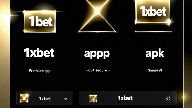 Tổng quan thư viện tài nguyên 1xBet, bao gồm hướng dẫn sử dụng ứng dụng, cài đặt APK và tìm link đăng nhập an toàn, minh họa bằng các biểu tượng ứng dụng và liên kết.